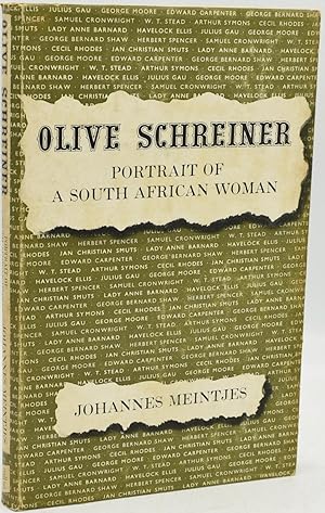 Seller image for [HISTORY - AFRICA] OLIVE SCHREINER. PORTRAIT OF A SOUTH AFRICAN WOMAN for sale by BLACK SWAN BOOKS, INC., ABAA, ILAB
