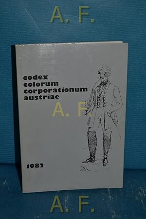 Bild des Verkufers fr Codex, Colorum, Corporationum Austriae. zum Verkauf von Antiquarische Fundgrube e.U.
