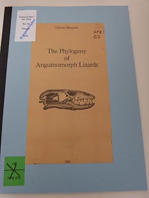 Bild des Verkufers fr The Phylogeny of Anguinomorph Lizards. zum Verkauf von Antiquariat Bookfarm