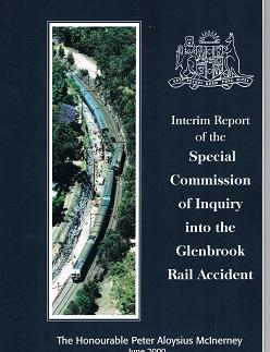 Seller image for Interim Report of the Special Commission of Enquiry into the Glenbrook Rail Accident for sale by Heath Hill Books Etc.