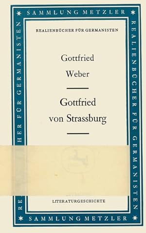 Gottfried von Strassburg (Sammlung Metzler)