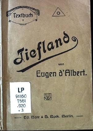 Imagen del vendedor de Tiefland. a la venta por books4less (Versandantiquariat Petra Gros GmbH & Co. KG)