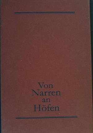 Seller image for Von Narren an Hfen for sale by books4less (Versandantiquariat Petra Gros GmbH & Co. KG)