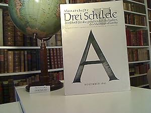 Monatshefte Drei Schilde. Zeitschrift für die gestaltenden Aufgabe des Malerhandwerks. 62. Jahrga...