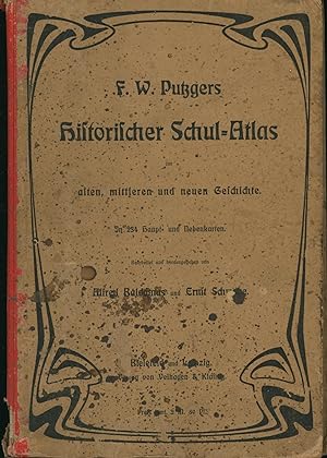 Seller image for Historischer Schul-Atlas zur alten, mittleren und neuen Geschichte. In 234 Haupt- und Nebenkarten for sale by Antiquariat Kastanienhof