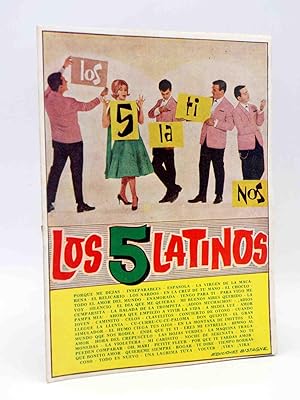 CANCIONERO 80. LOS 5 CINCO LATINOS. Bistagne, 1963. OFRT