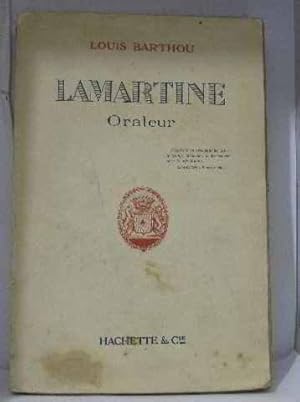Imagen del vendedor de Lamartine orateur a la venta por JLG_livres anciens et modernes