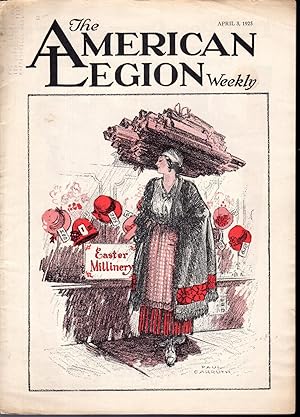 Imagen del vendedor de The American Legion Weekly: Volume 7, No. 14: April 3, 1925 a la venta por Dorley House Books, Inc.