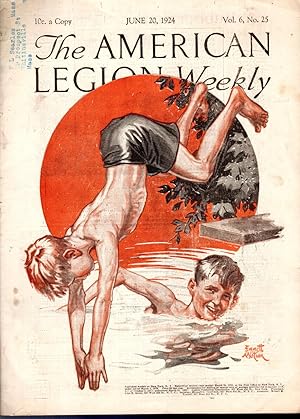 Image du vendeur pour The American Legion Weekly: Volume 6, No. 25: June 20, 1924 mis en vente par Dorley House Books, Inc.