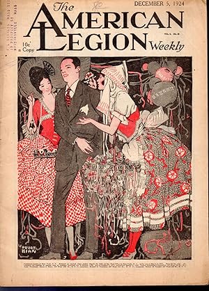 Imagen del vendedor de The American Legion Weekly: Volume 6, No. 49: December 5, 1924 a la venta por Dorley House Books, Inc.