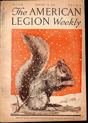 Imagen del vendedor de The American Legion Weekly: Volume 6, No. 3: Januaryr 18, 1924 a la venta por Dorley House Books, Inc.