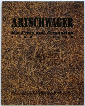 Imagen del vendedor de Artschwager : His Peers and Persuasion 1963 - 1988 [Softcover] a la venta por Specific Object / David Platzker