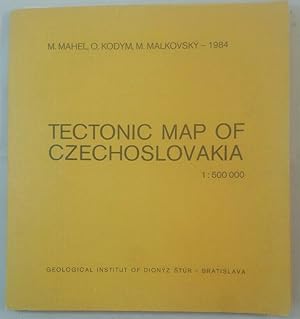 Tectonic map of Czechoslovakia 1:500 000.