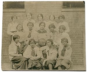 [Portrait Photograph]: B.H.S. Black Women's Basketball Team