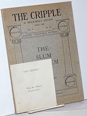 The Cripple: A quarterly review. Vol. V no. 21