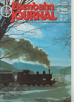 Bild des Verkufers fr Eisenbahn JOURNAL - 2/1995 Februar zum Verkauf von Allguer Online Antiquariat