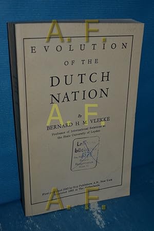 Image du vendeur pour Evolution of the Dutch Nation mis en vente par Antiquarische Fundgrube e.U.