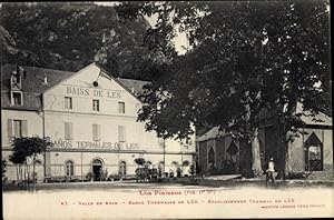 Ansichtskarte / Postkarte Les Lleida Katalonien Spanien, Valle de Aran, Banos Thermales de Les