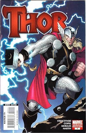 Imagen del vendedor de Thor #3 (Vol 3: 2007) Variant Cover Comic a la venta por Booklover Oxford