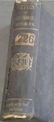 Imagen del vendedor de Codex van de Locale Wetten der Zuid-Afrikaansche Republiek a la venta por Chapter 1