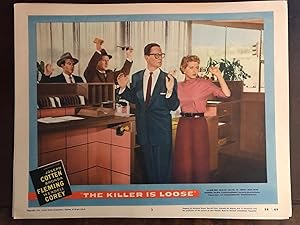 Immagine del venditore per The Killer is Loose Lobby Card #3 venduto da AcornBooksNH