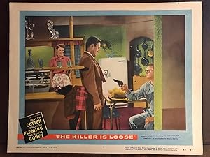 Imagen del vendedor de The Killer is Loose Lobby Card #2 a la venta por AcornBooksNH