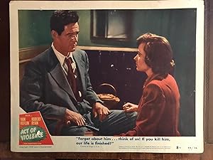 Seller image for Act of Violence Lobby Card #8 for sale by AcornBooksNH