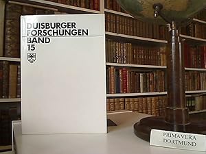 Duisburger Forschungen. Schriftenreihe für Geschichte und heimatkunde Duisburgs. Band 15.