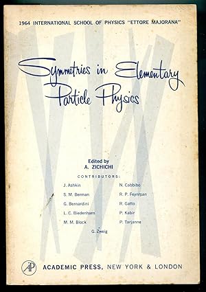Imagen del vendedor de Symmetries in Elementary Particle Physics a la venta por RT Books