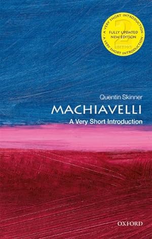 Immagine del venditore per Machiavelli : A Very Short Introduction venduto da GreatBookPrices