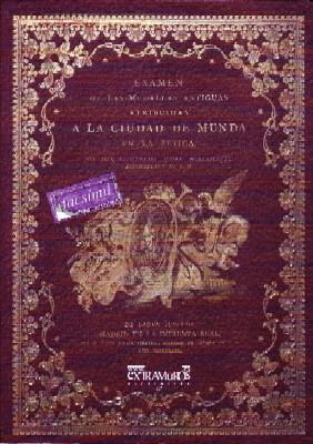 Seller image for EXAMEN DE LAS MEDALLAS ANTIGUAS ATRIBUIDAS A LA CIUDAD DE MUNDA. for sale by Librera Raimundo
