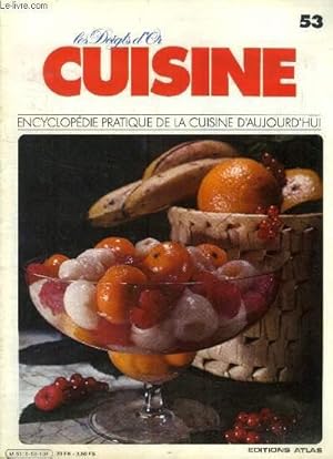 Image du vendeur pour Les doigts d'or - Cuisine - Encyclopdie pratique de la cuisine d'aujourd'hui - n 53 : Lard nantais, lasagne au pistou, brochette de porc aux lauriers, leckerli de Ble, gratin de lgumes, lentilles  la dijonnaise, coupe de letchis et de mandarines. mis en vente par Le-Livre