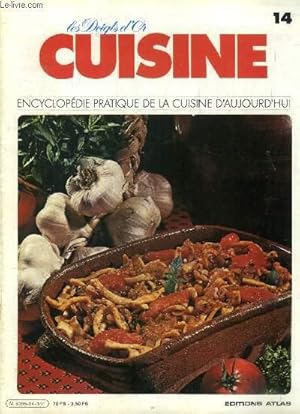 Image du vendeur pour Les doigts d'or - Cuisine - Encyclopdie pratique de la cuisine d'aujourd'hui - n 14 : caf ligeois, charlotte au caf, oeuf de caille sauce rmoulade, calamars farcis, calamars  l'encre, tarte chaude flambe au calvados, canaps au bacon, fromage mis en vente par Le-Livre