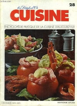 Image du vendeur pour Les doigts d'or - Cuisine - Encyclopdie pratique de la cuisine d'aujourd'hui - n 28 : Crpes fourres  l'ananas, crpibettes aux pommes boulangre, crevettes frites  la chinoise, crevettes au curry, croque-millady, croquette de poulet, etc mis en vente par Le-Livre