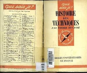 Image du vendeur pour Que sais-je? N 126 Histoire des techniques mis en vente par Le-Livre