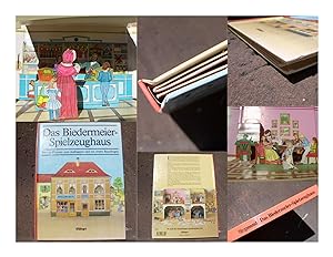 Seller image for Das Biedermeier-Spielzeughaus. Mit vier Rumen zum Aufklappen und einem Bastelbogen. for sale by Versandantiquariat Abendstunde