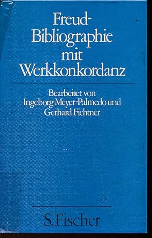 Bild des Verkufers fr [Sigmund] Freud-Bibliographie mit Werkkonkordanz. zum Verkauf von Fundus-Online GbR Borkert Schwarz Zerfa