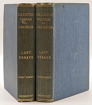 Imagen del vendedor de LAST ESSAYS, FIRST SERIES : ESSAYS ON LANGUAGE, FOLKLORE AND OTHER SUBJECTS a la venta por The Sensible Magpie