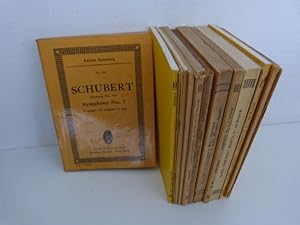 Franz Schubert: 12 Noten-Partituren a.d. Edition Eulenburg im Konvolut (Provenienz Peter Kiesewet...