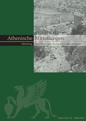Bild des Verkufers fr Mitteilungen des Deutschen Archologischen Instituts, Athenische Abteilung zum Verkauf von Bunt Buchhandlung GmbH