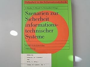 Bild des Verkufers fr Szenarien zur Sicherheit informationstechnischer Systeme. zum Verkauf von Antiquariat Bookfarm