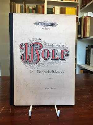 Gedichte von Joseph von Eichendorff für eine Singstimme und Klavier. Ausgabe für tiefere Stimme.
