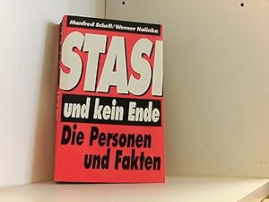 Bild des Verkufers fr Stasi und kein Ende : die Personen und Fakten. zum Verkauf von Book Broker