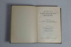 Seller image for Kpviselhzi Beszdei - Msodik Ktet: Elszr Miniszterelnk Kzdelem a Parlamentarizmusrt, Els Rsz (1903 November 3 - 1904 Oktber 4). Bevezetsekkel s Magyarz Jegyzetekkel Ellta: barabsi Kun Jzsef. for sale by Versandantiquariat Waffel-Schrder