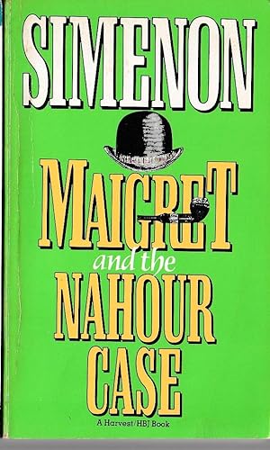 Image du vendeur pour MAIGRET AND THE NAHOUR CASE mis en vente par Mr.G.D.Price