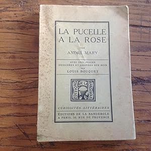 Seller image for La Pucelle  la ROSE. Roman d'Amour et de Chevalerie de l'an 1200. for sale by Lecapricorne
