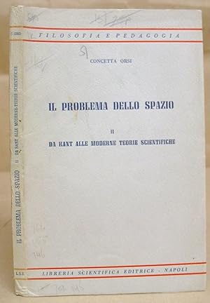 Il Problema Dello Spazio - II : Da Kant Alle Moderne Teorie Scientifiche