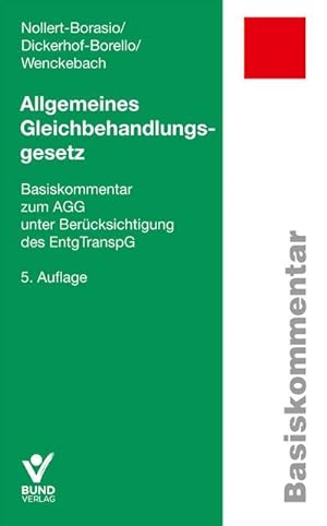 Bild des Verkufers fr Allgemeines Gleichbehandlungsgesetz : Basiskommentar zum AGG zum Verkauf von AHA-BUCH GmbH