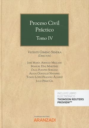 Bild des Verkufers fr Proceso Civil Prctico, Tomo IV zum Verkauf von Vuestros Libros
