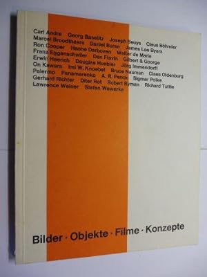 Bilder . Objekte . Filme . Konzepte *. Georg Baselitz - Joseph Beuys - Daniel Buren - Gilbert & G...
